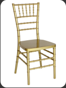 Resin Chiavari Chair, gold