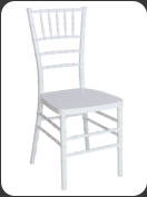 Wood Chiavari chair, black