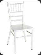 Aluminum Chiavari Chair, silver