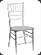 Wood Chiavari, silver