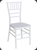 Resin Chiavari Chair, white