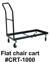 folding chair cart