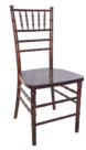 chiavari stacking chair, fruitwood